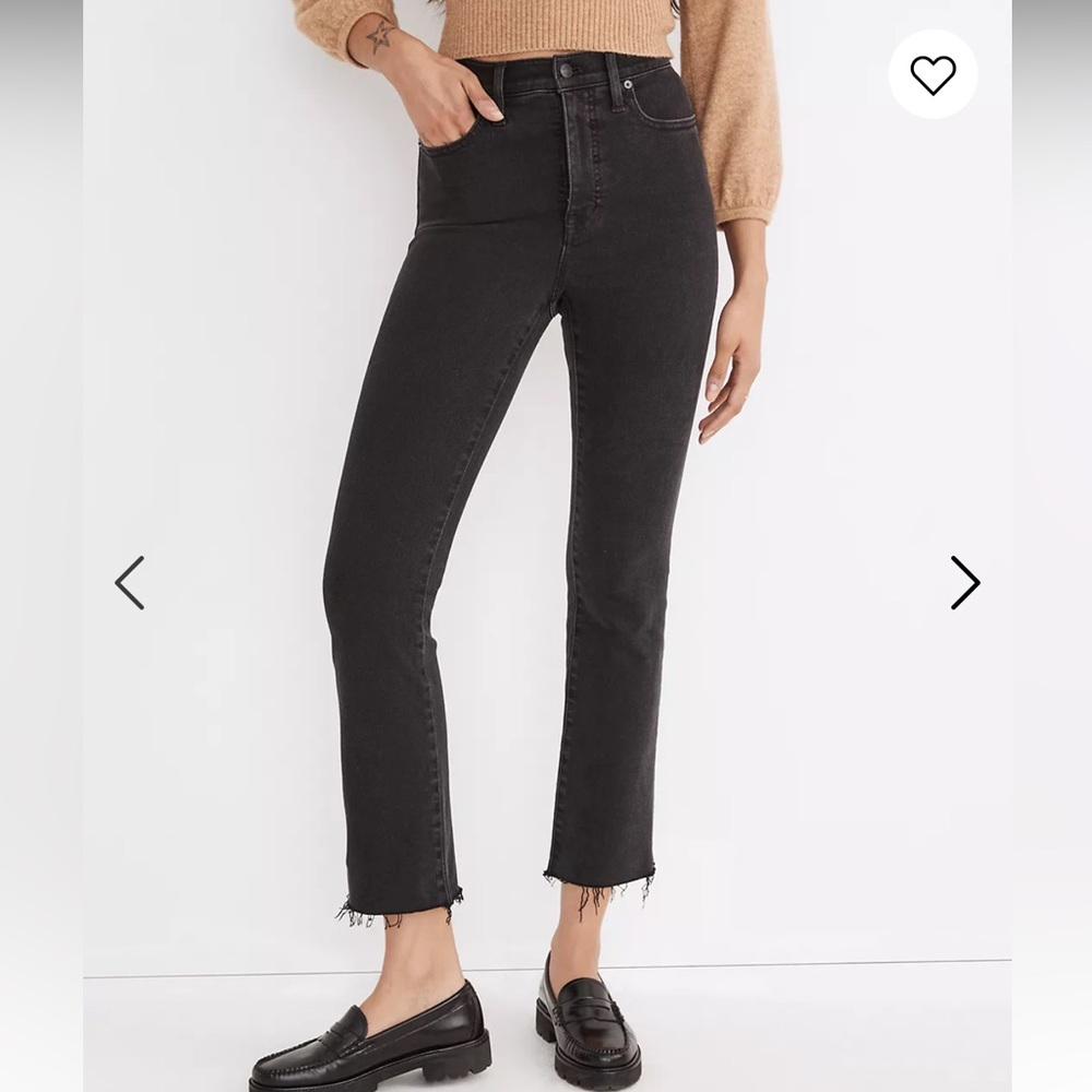 Madewell Cali-Demi boot cut cropped Jean - 28
